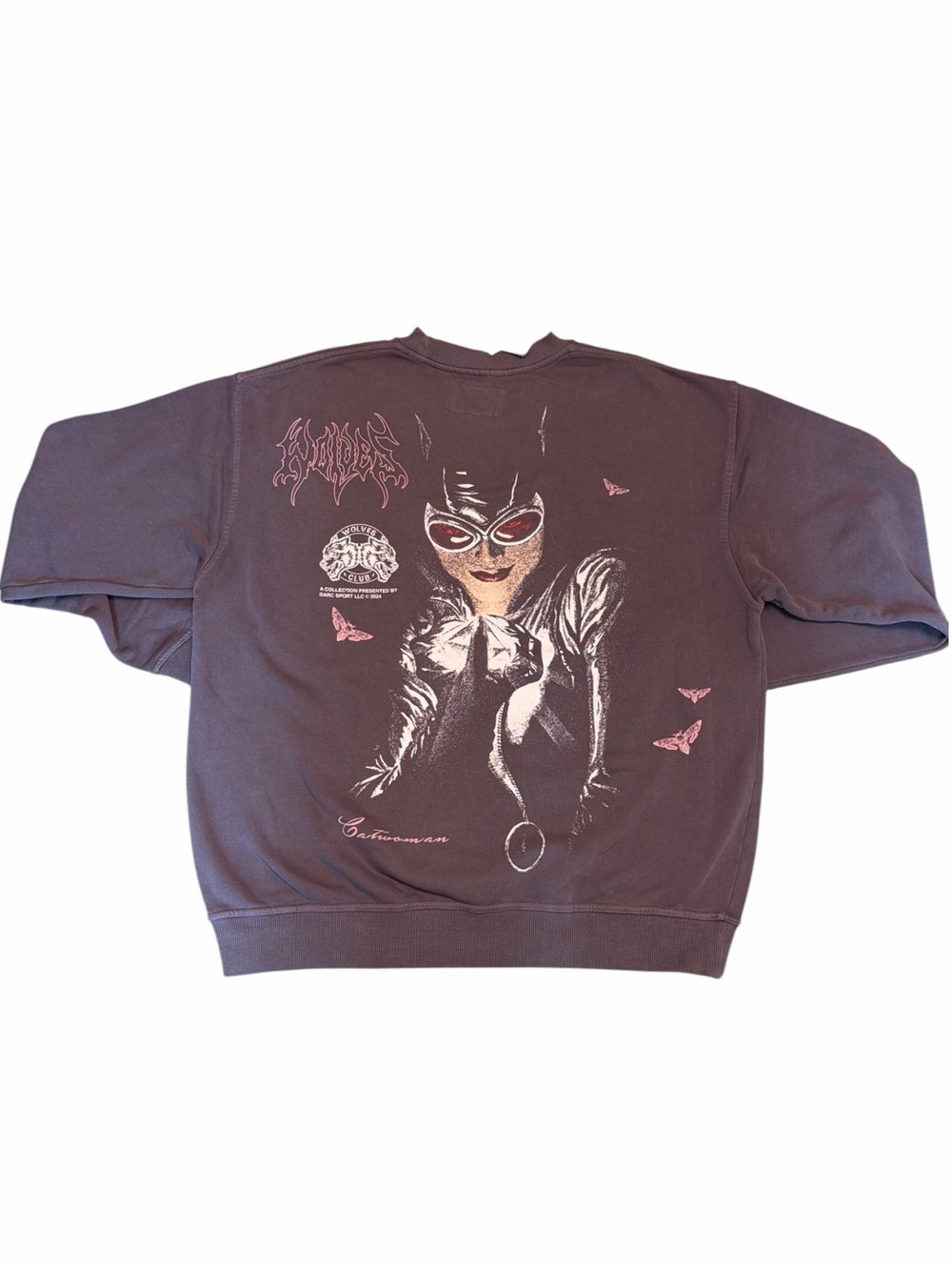 Dark Streetwear Darc Sport x DC Catwoman Crewneck Large NWT
